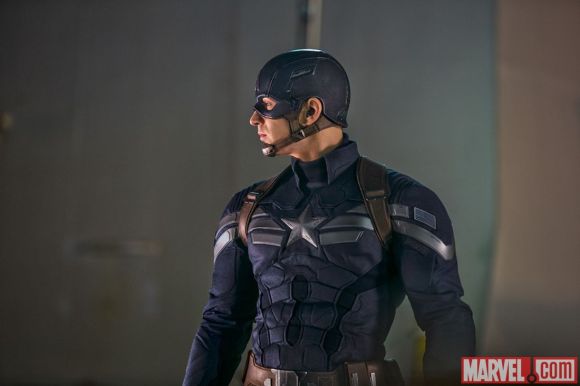 Chris Evans stars as Captain America in Marvel's Captain America: The Winter Soldier
